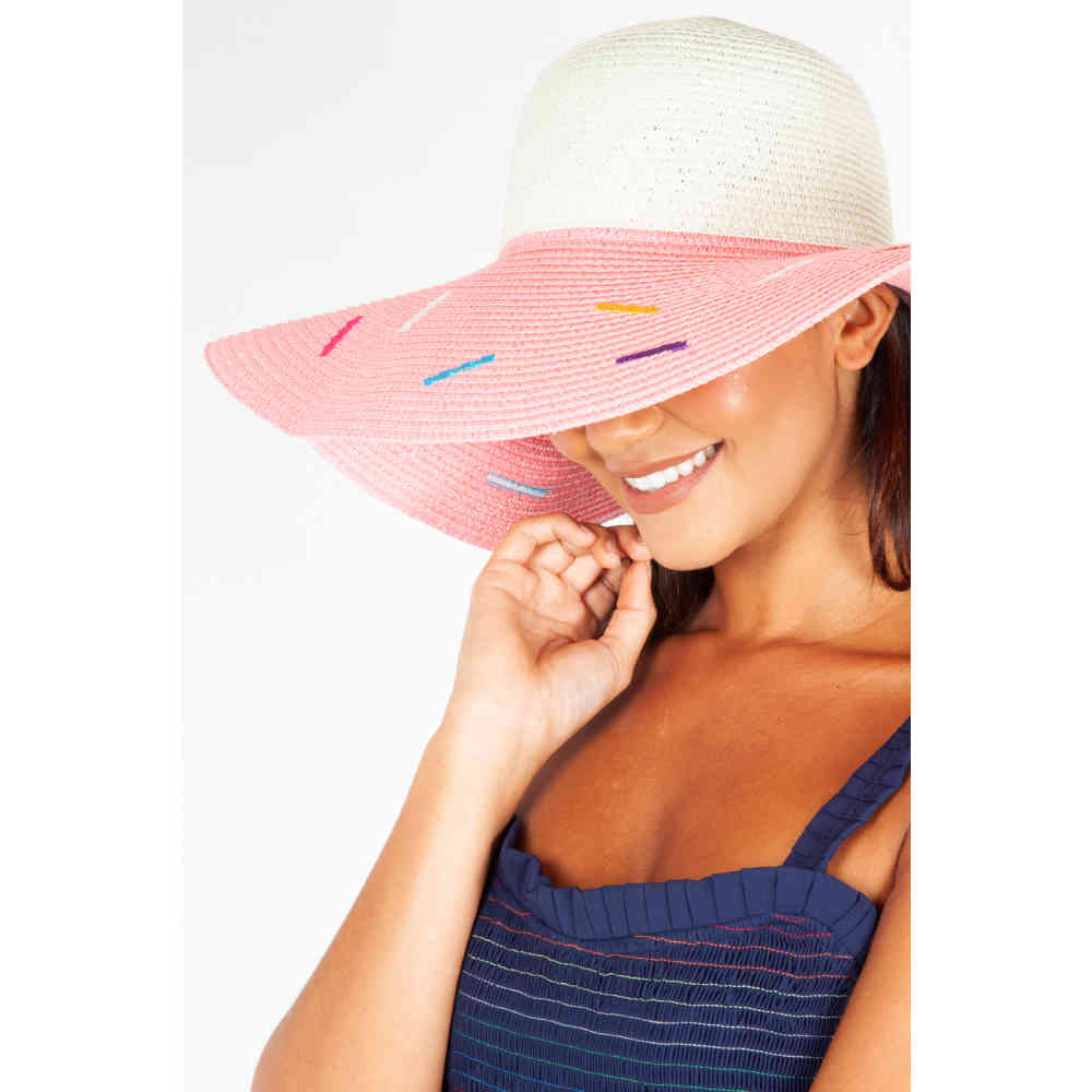 Voodoo Vixen - Doughnut Chapeau de soleil - Rose